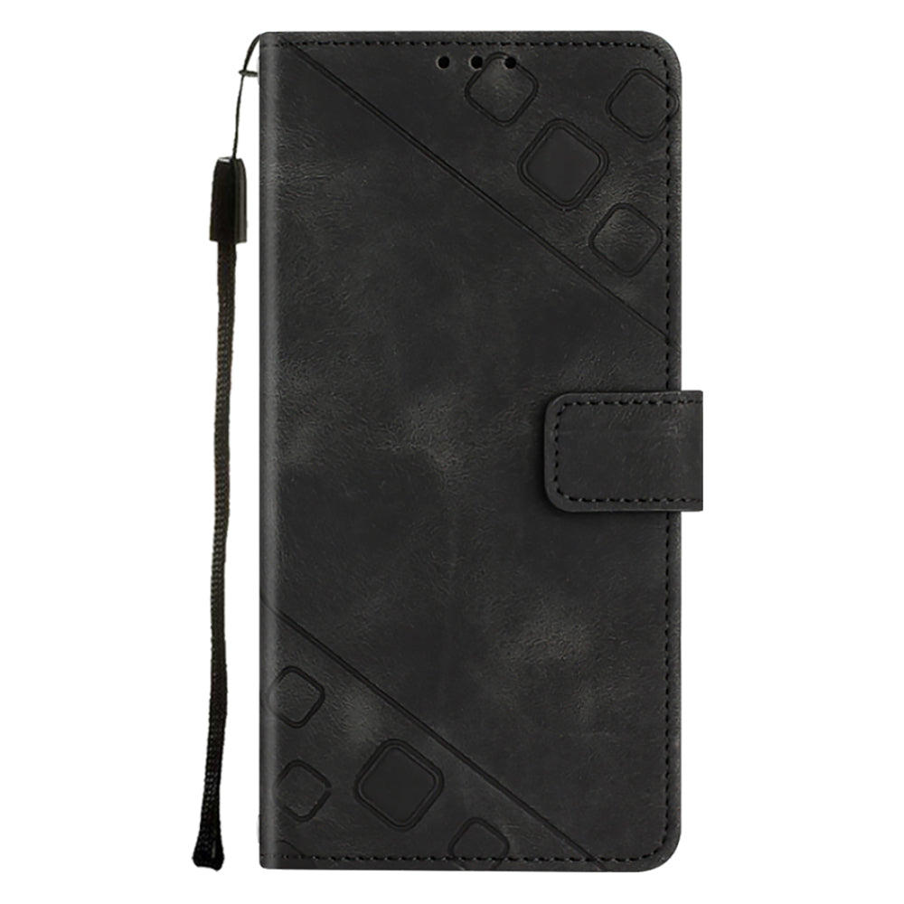 PT005 YB Imprinting Series-6 PU Leather Case for iPhone 14 Plus Skin Touch Wallet Stand Protective Cover PT005 YB Imprinting Series-6 PU Leather Case for iPhone 14 Plus Skin Touch Wallet Stand Protective Cover